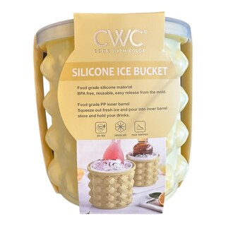 Foto 4 | Foto 4 | Cubitera Para Cocinar Con Silicona De Color, Pequeña, Amarilla, Con Pinza - Venta Internacional.