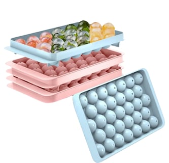 Foto 1 | Foto 1 | Xtellar Set De 4 Moldes 3d Para Hielo Forma Esférica Material Libre De Bpa