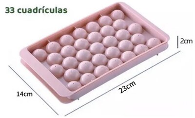 Foto 2 | Foto 2 | Xtellar Set De 4 Moldes 3d Para Hielo Forma Esférica Material Libre De Bpa