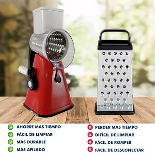 Foto 4 | Foto 4 | Rebanadora de Vegetales y Frutas Manual Rd Royal Cook de 3 Cuchillas