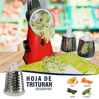 Foto 6 | Foto 6 | Rebanadora de Vegetales y Frutas Manual Rd Royal Cook de 3 Cuchillas