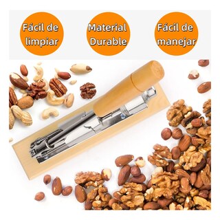 Foto 3 | Foto 3 | Cascanueces Mecánico Para Abrir Todas Nueces Acero Inoxidable Ajustable Eo Safe Importsesi-20353