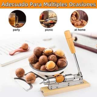Foto 4 | Foto 4 | Cascanueces Mecánico Para Abrir Todas Nueces Acero Inoxidable Ajustable Eo Safe Importsesi-20353