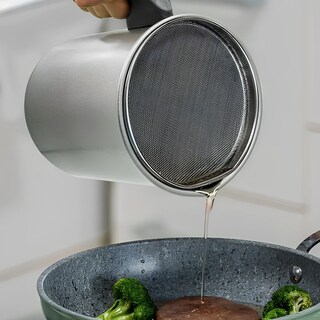 Foto 8 | Foto 8 | Dispensador y Colador de Aceite de Cocina Hiperware 1.7l Gris