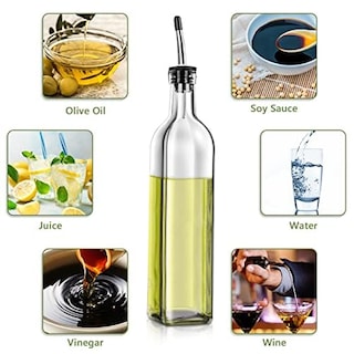 Foto 2 | Foto 2 | Botella Dispensadora de Aceite Leaflai Glass 500 Ml - Venta Internacional