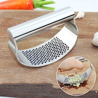 Foto 4 | Foto 4 | Trituradora Basculante De Acero Inoxidable Garlic Press Con Cepillo De Limpieza - Venta Internacional.