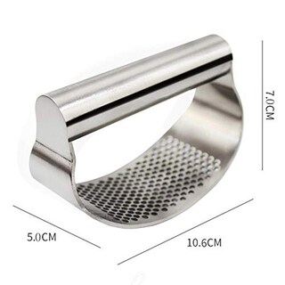 Foto 7 | Foto 7 | Trituradora Basculante De Acero Inoxidable Garlic Press Con Cepillo De Limpieza - Venta Internacional.