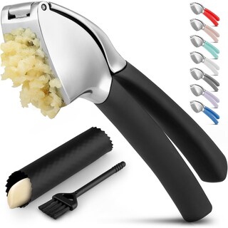 Foto 1 | Foto 1 | Exprimidor De Ajo Zulay Comfort Grip Con Pelador Y Cepillo - Venta Internacional.