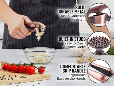 Foto 6 | Foto 6 | Exprimidor De Ajo Zulay Kitchen Premium, Duradero, Con Mango Suave - Venta Internacional.