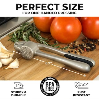 Foto 2 | Foto 2 | Exprimidor De Ajos Zulay Kitchen Premium Durable Plateado - Venta Internacional.