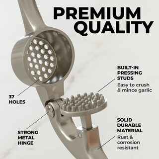 Foto 3 | Foto 3 | Exprimidor De Ajos Zulay Kitchen Premium Durable Plateado - Venta Internacional.