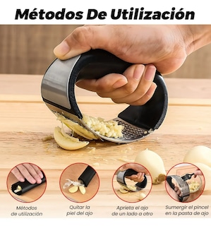 Foto 4 | Foto 4 | Xtellar Triturador De Ajo Premium Con Juego De Pelador Y Aplastador Set De 5 Piezas