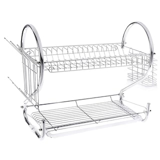 Foto 1 | Foto 1 | Escurridor de Platos Aquila 2 Niveles 16'' Cromado