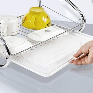 Foto 3 | Foto 3 | Escurridor de Platos Aquila 2 Niveles 16'' Cromado