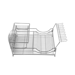 Foto 2 | Foto 2 | Escurridor De Platos De Acero Cromado, Extra Grande 60 X 40 Cm