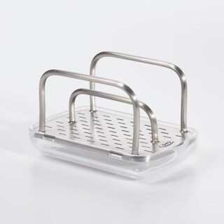 Foto 4 | Foto 4 | Soporte De Esponja Oxo Good Grips De Acero Inoxidable Negro - Venta Internacional.