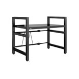 Estante Extensible de 2 Niveles Eo Safe Imports Esi-20615 Negro