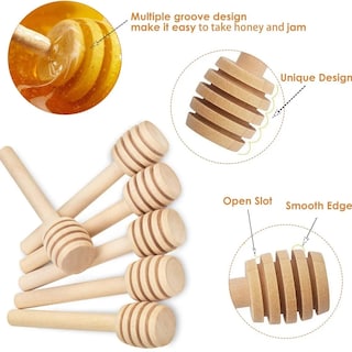 Foto 3 | Foto 3 | Cucharas Mieleras de Madera Malubero color Beige con 20 Piezas