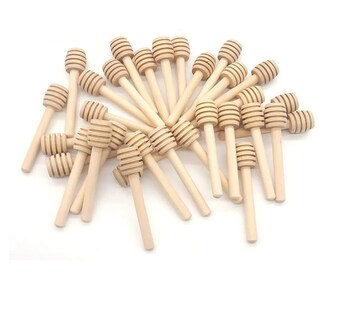 Foto 1 | Foto 1 | Cucharas Mieleras Cucharas Malubero color Beige con 30 Piezas de Madera