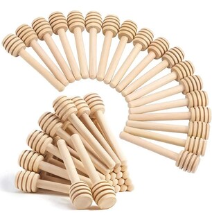 Foto 3 | Foto 3 | Cucharas Mieleras Cucharas Malubero color Beige con 30 Piezas de Madera