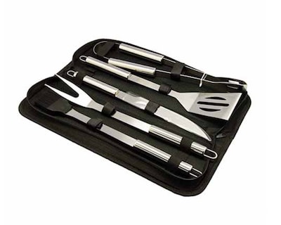 Foto 1 | Foto 1 | Juego de Utensilios Good & Good M04-UA0001 para Asador 5 PZAS más Estuche