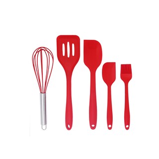 Foto 1 | Foto 1 | Venta Internacional- Juego de Herramientas para Hornear Httn Silicone Utensilios de Cocina Rojos
