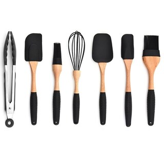 Foto 1 | Foto 1 | Venta Internacional- Juego de Utensilios de Cocina de Silicona Httn 7 Piezas