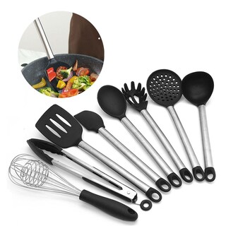 Foto 3 | Foto 3 | Venta Internacional- Set de Utensilios de Cocina Httn de Silicona y Acero Inoxidable