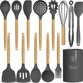 Foto 1 | Foto 1 | Juego De Utensilios De Cocina Oannao, 14 Piezas, Silicona Resistente Al Calor - Venta Internacional.