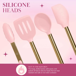 Foto 6 | Foto 6 | Juego de Utensilios de Cocina Paris Hilton don Utensilios de Silicona 7 Piezas - Venta Internacional