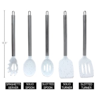 Foto 5 | Foto 5 | Utensilios De Cocina Cook With Color Silicone Set De Cocina De 5 Piezas - Venta Internacional.