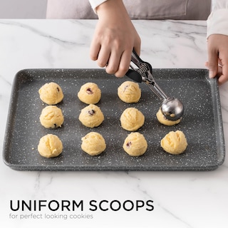 Foto 2 | Foto 2 | Juego De Cucharas Para Galletas Social Chef De Acero Inoxidable, 3 Piezas - Venta Internacional.