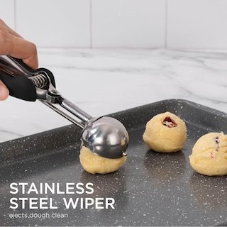 Foto 6 | Foto 6 | Juego De Cucharas Para Galletas Social Chef De Acero Inoxidable, 3 Piezas - Venta Internacional.