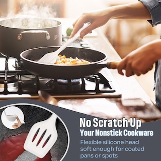 Foto 7 | Foto 7 | Juego De Utensilios De Cocina E-far 23 Piezas De Silicona Blanca Con Soporte - Venta Internacional.
