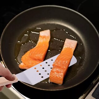 Foto 4 | Foto 4 | Juego de 5 Espátulas de Acero Inoxidable para Cocina y Parrilla con Mango de Caoba