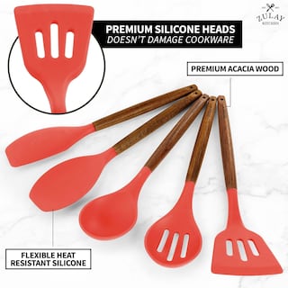 Foto 2 | Foto 2 | Set de Utensilios de Cocina Zulay de Silicona 6 Piezas - Venta Internacional