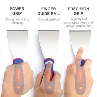 Foto 5 | Foto 5 | Juego De Espátulas Workpro De Acero Inoxidable De 4 Piezas - Venta Internacional.