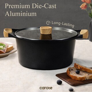 Foto 7 | Foto 7 | Juego De Utensilios De Cocina Carote, 7 Piezas, Antiadherentes, De Inducción, Color Negro - Venta Internacional.