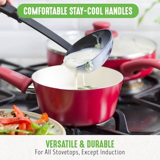 Foto 3 | Foto 3 | Juego De Utensilios De Cocina Greenlife Soft Grip, 16 Piezas, Cerámica No Tóxica - Venta Internacional.