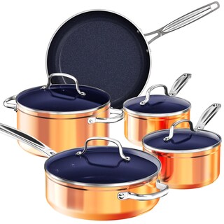 Foto 1 | Foto 1 | Juego De Utensilios De Cocina Nuwave Healthy Duralon Blue Ceramic, 9 Piezas - Venta Internacional.