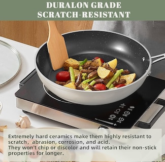 Foto 4 | Foto 4 | Juego De Utensilios De Cocina Nuwave Healthy Duralon Blue Ceramic, 9 Piezas - Venta Internacional.
