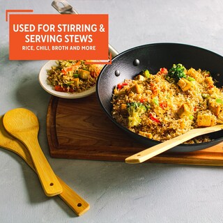 Foto 5 | Foto 5 | Juego De Cucharas Para Utensilios De Cocina Imusa Usa, 3 Piezas, Bambú - Venta Internacional.