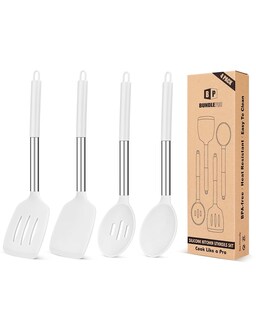 Foto 1 | Foto 1 | Juego De Utensilios De Cocina Bundlepro, Silicona Antiadherente, 4 Piezas - Venta Internacional.