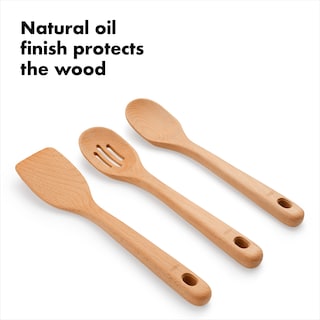 Foto 6 | Foto 6 | Juego De Utensilios Oxo Good Grips De Madera De Haya, 3 Piezas - Venta Internacional.
