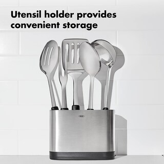 Foto 5 | Foto 5 | Juego De Utensilios De Cocina Oxo Good Grips De Acero Inoxidable, 6 Piezas Prep & Serve - Venta Internacional.