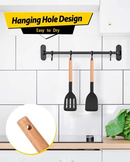 Foto 4 | Foto 4 | Espátula De Cocina Bundlepro De Silicona Resistente Al Calor, Juego De 2 - Venta Internacional.