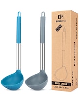 Ladle Spoon Bundlepro, Paquete De 2 Unidades, Silicona, Muy Resistentes Al Calor - Venta Internacional.