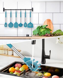 Foto 5 | Foto 5 | Juego De Utensilios De Cocina Bundlepro Silicone 8 Piezas Con Acero Inoxidable - Venta Internacional.