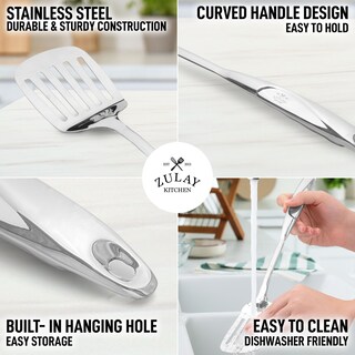 Foto 4 | Foto 4 | Juego De Utensilios De Cocina Zulay Kitchen De Acero Inoxidable, 5 Piezas - Venta Internacional.