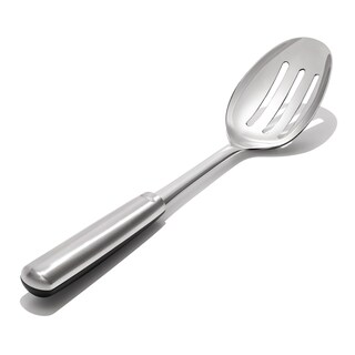 Foto 2 | Foto 2 | Cuchara Para Cocinar Oxo Steel, Acero Inoxidable Ranurado - Venta Internacional.